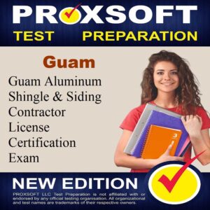 Study Guam Aluminum Shingle & Siding Contractor License Practice Course - Proxsoft